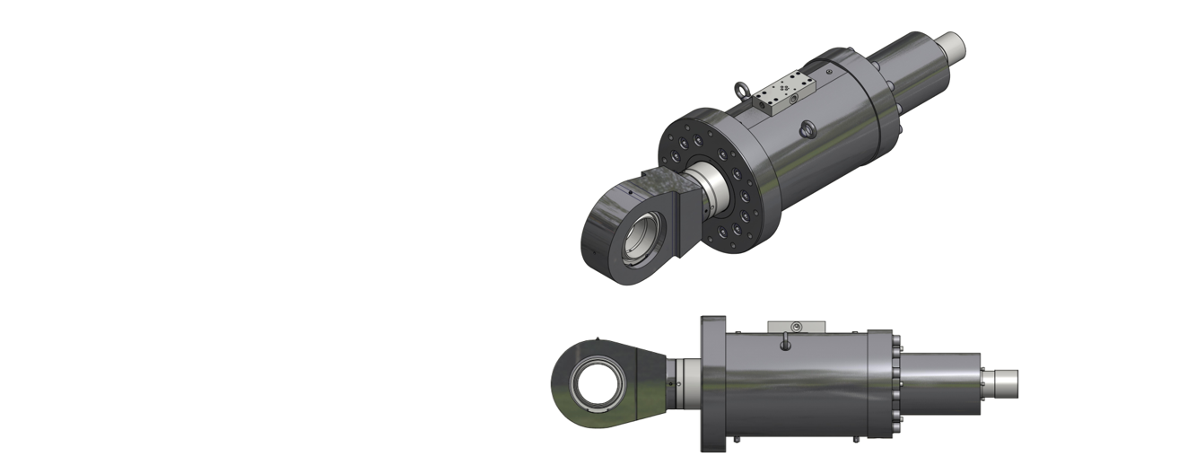 Réalisation de vérins hydrauliques standards simple effet, double effet et  sur-mesure